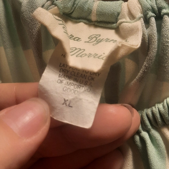 Sylvie Top in Sage Gingham - Picture 3 of 3